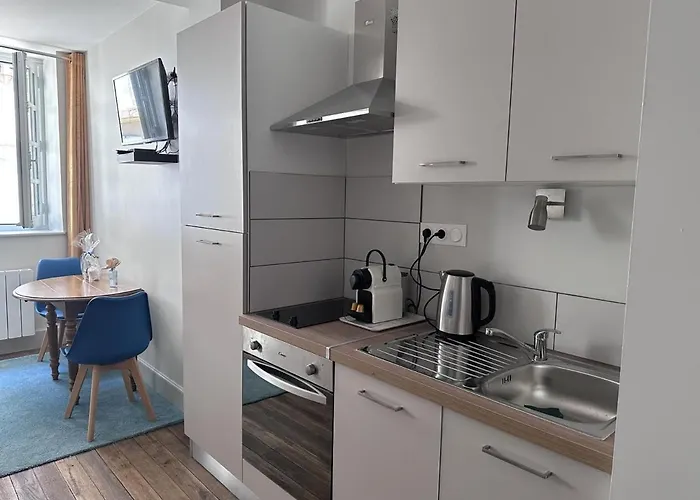 En Centre Historique Avec Terrasse Privee Et Confort - Fr-1-489-460 Moulins (Allier)